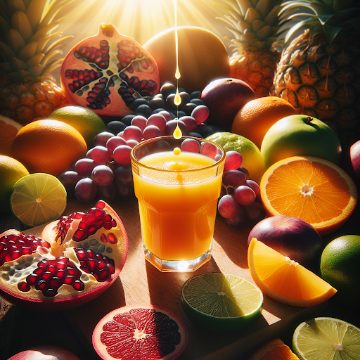the Purity of Real Fruit Juice