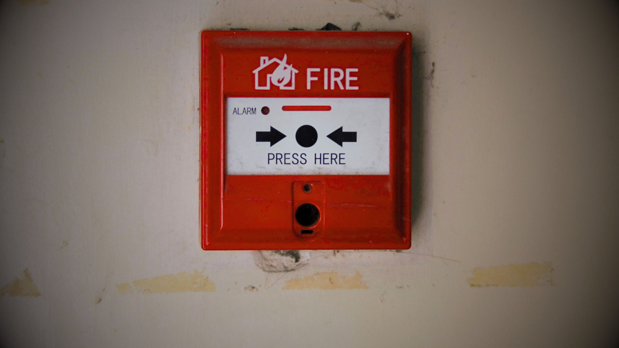 Fire alarm systems installed in a building, ready to alert occupants in case of fire