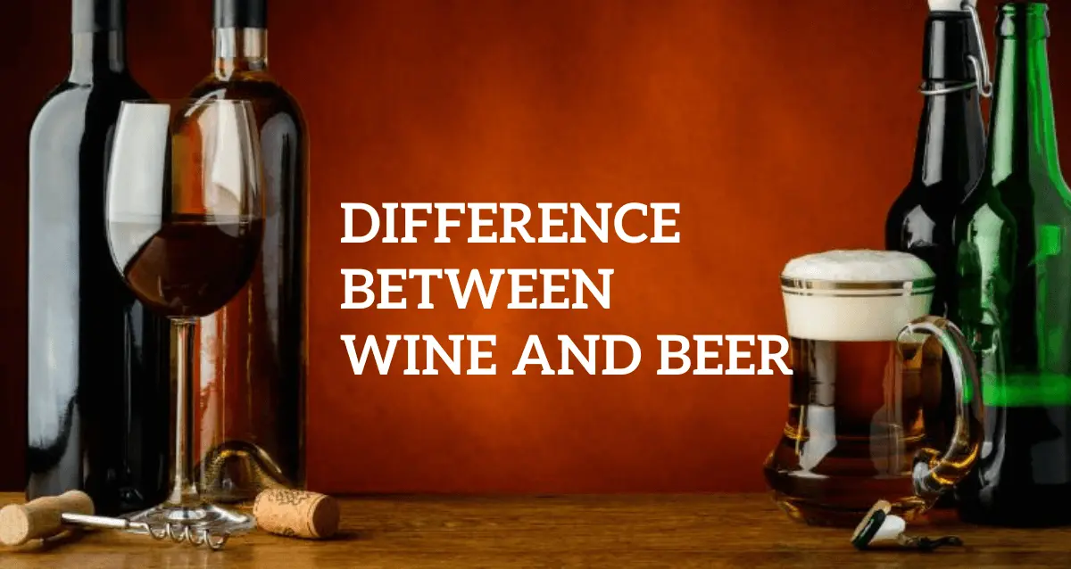 Difference Between Wine and Beer