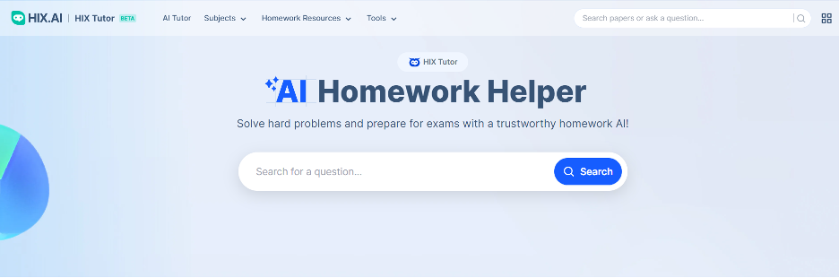 HIX Tutor Review: An Extraordinary Homework AI Helper