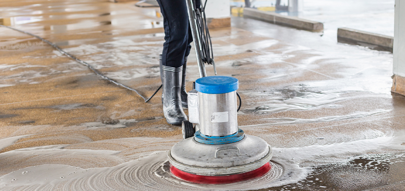 Essential Equipment for Maintaining Concrete Floors