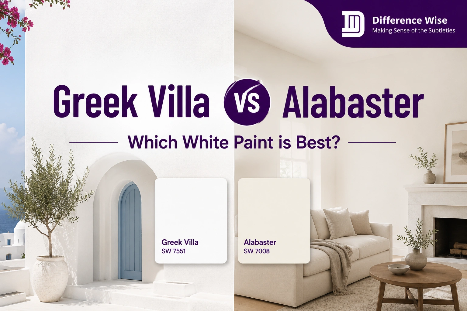Greek Villa vs Alabaster