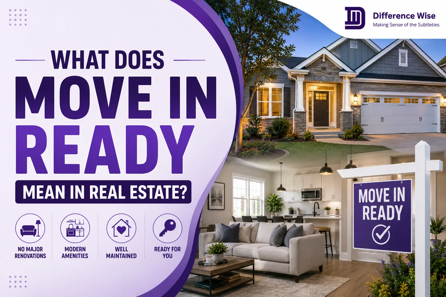 What Does Move In Ready Mean In Real Estate