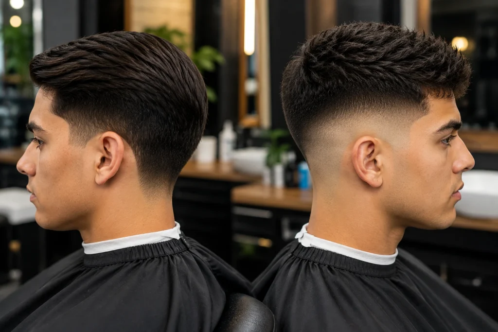 taper vs fade comparison
