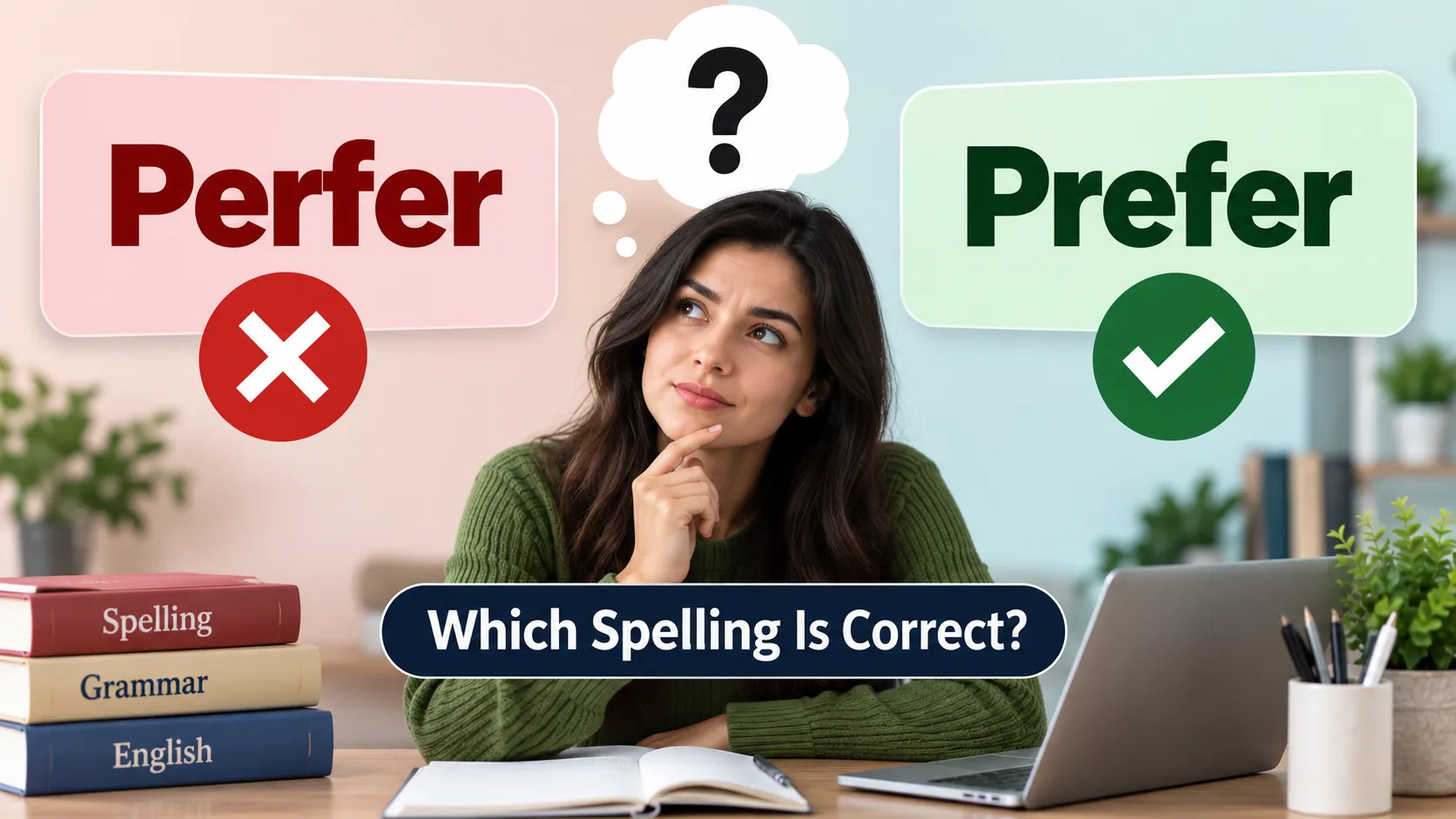 Perfer vs Prefer