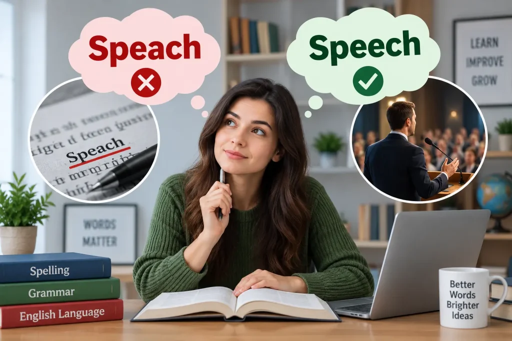 Speach or Speech differences