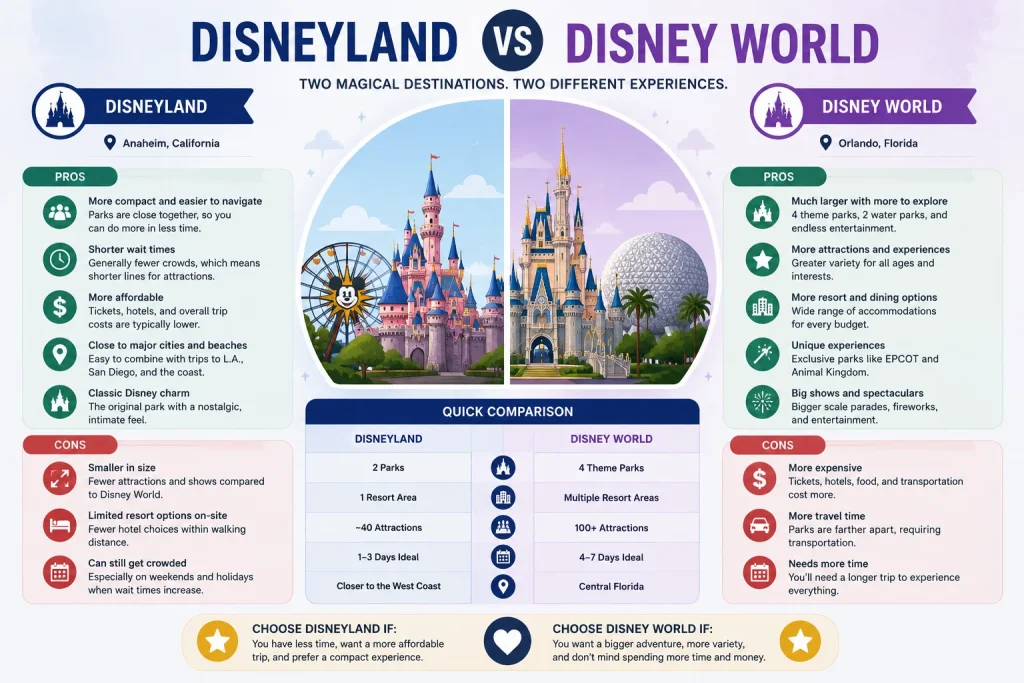 disneyland vs disney world