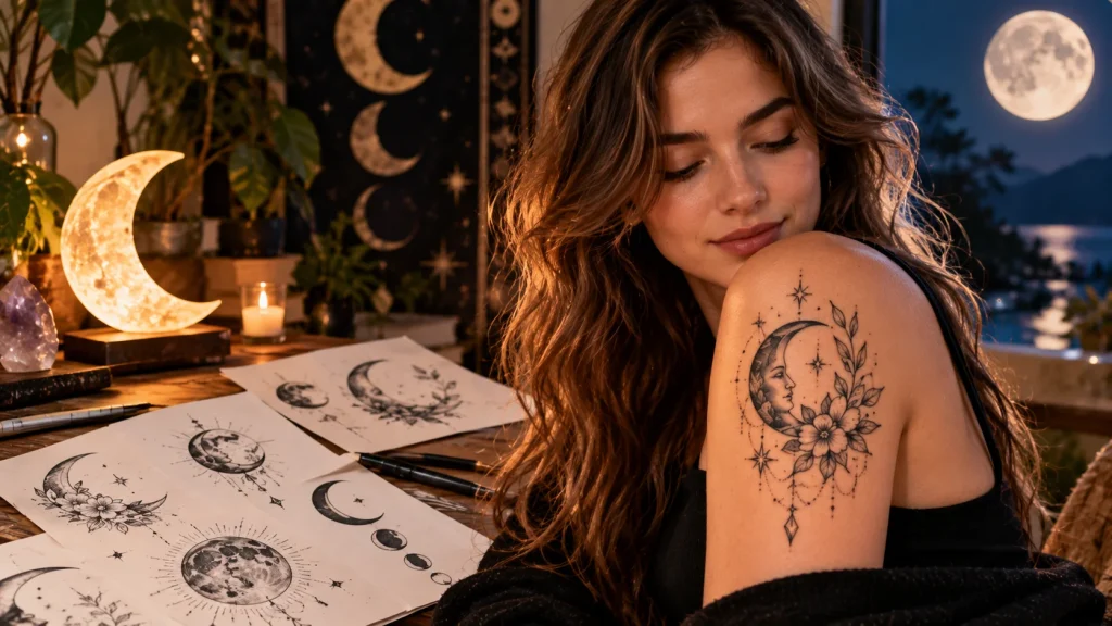 moon tattoo meaning explained