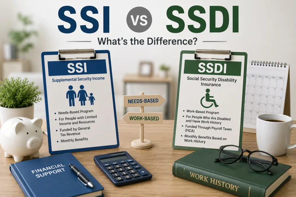ssi vs ssdi explained