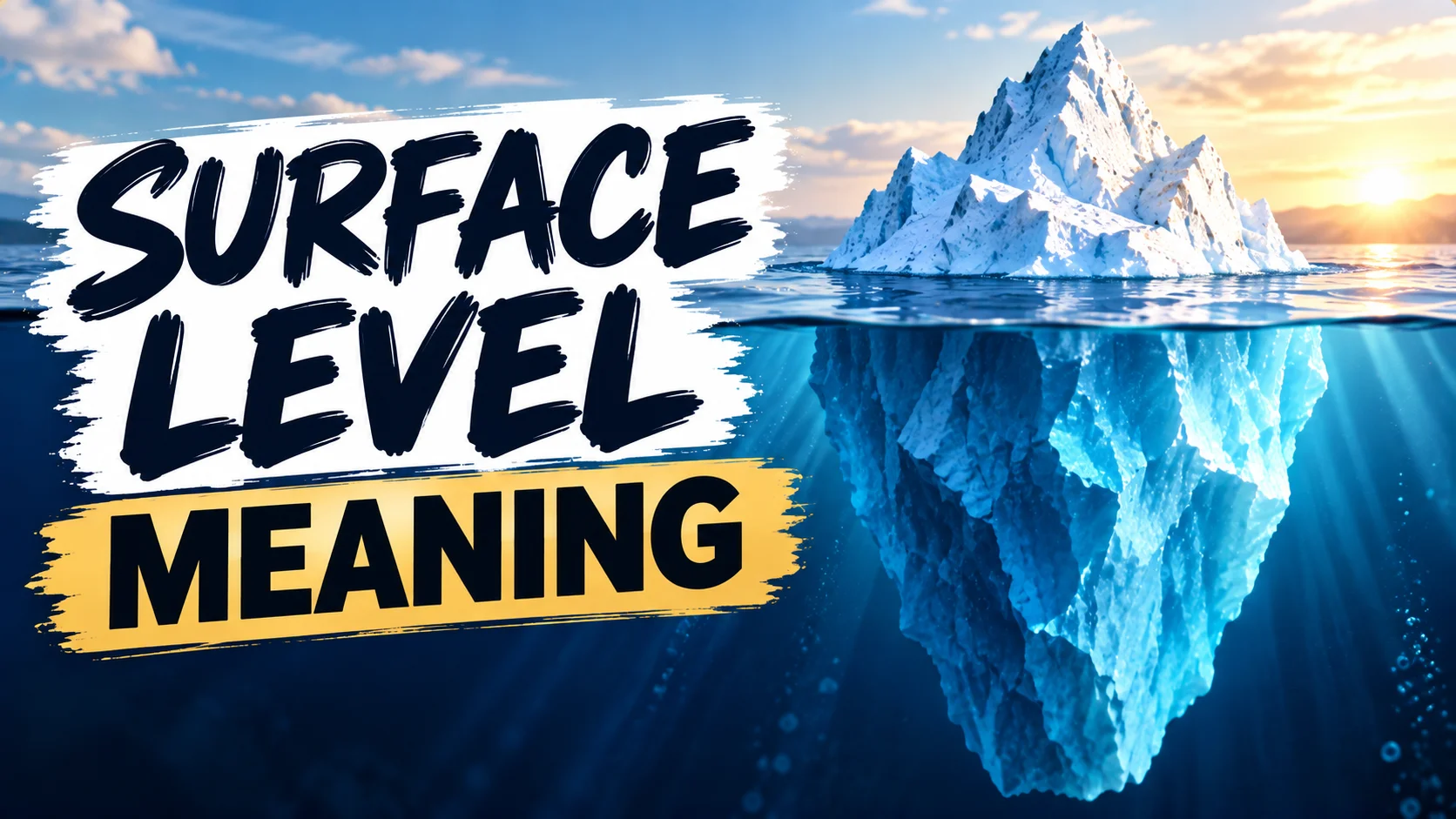 surface level meaning