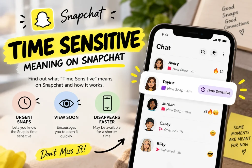 time sensitive meaning snapchat explained